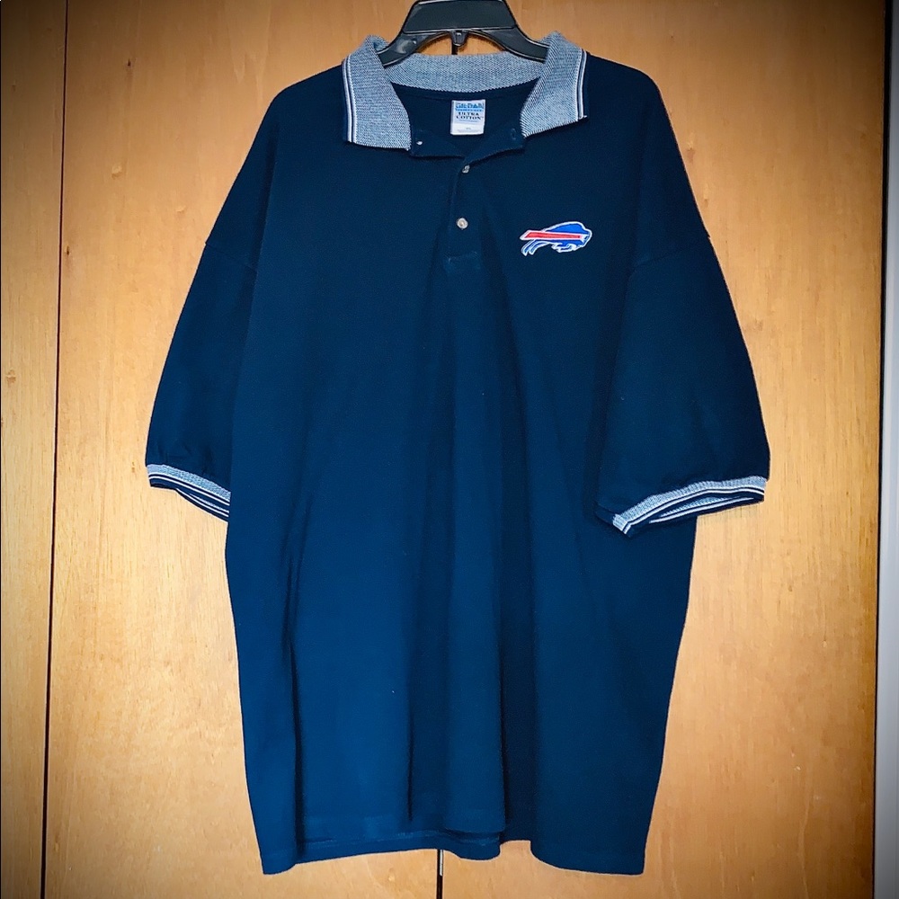 Mens Gildan Wear Buffalo Bills Polo Shirt XXL